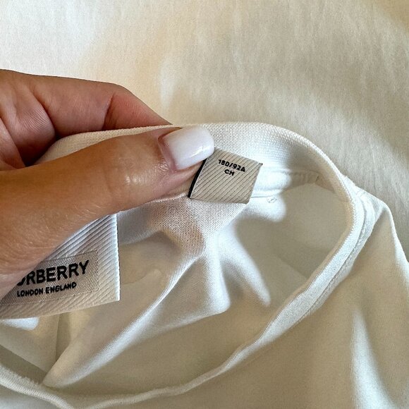 Burberry White T-Shirt Women - Picture 7 of 7
